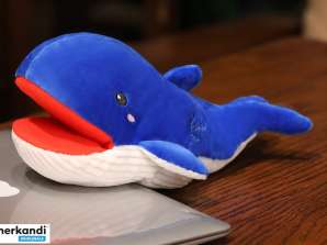 Blauwal Puppe Plüsch Maskottchen 30 cm