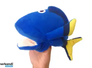 Blauer Fisch Puppe Plüsch Maskottchen 25 cm