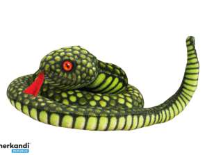 Grüne Schlange Plüsch Maskottchen 100 cm