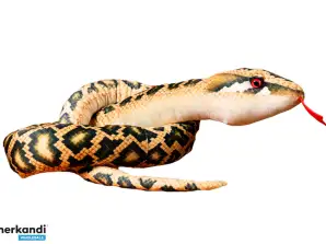 Mascota de peluche de serpiente negra 210 cm