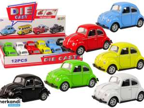 Friction Drive Car Beetle 6 farger