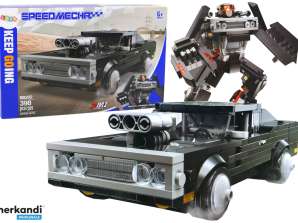 Bausteine Fahrzeug-Autotransformationsroboter 2in1