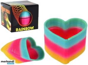 Iconische regenboog lente hartkalmerende gadget 6CM