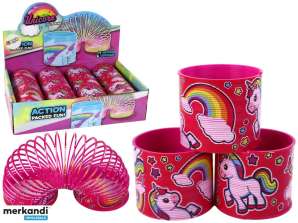 Ikonisches rosa Einhorn Entspannung Frühling 6CM
