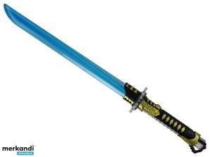 Gloeiend Samurai Zwaard voor Kinderen Batterij Gevoed Blauw Strijdwapen