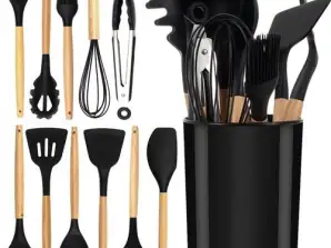 Juego de utensilios de cocina de 12 piezas. Ruhhy 21804