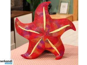 Roter Seestern Kissen Plüsch Maskottchen 45 cm