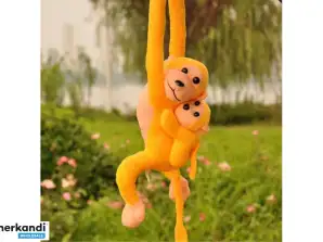 Mono Amarillo Mono de peluche con mascota infantil 70 cm