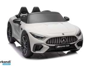 Mercedes AMG SL63 batterij auto wit