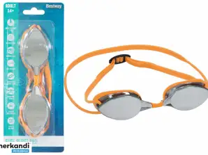 Schwimmbrille verspiegelt orange 21066