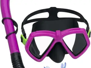 Schnorchelmaske Schnorchel Set Pink 24070