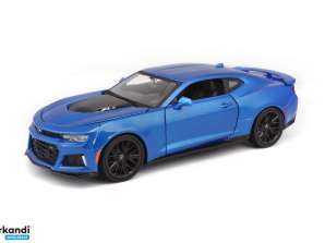 Composite Modell Chevrolet Camaro zl1 2017 blau 1/24