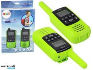Groene Walkie Talkie Bereik 3 km Communicatie Gadget