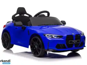 BMW M4 akumuliatorius automobilis nudažytas mėlynai