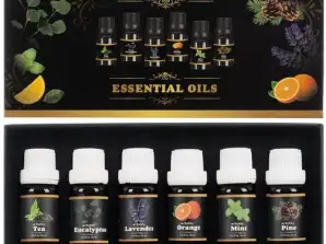 Eteeristen öljyjen setti 6kpl 10ml Ruhhy 21939