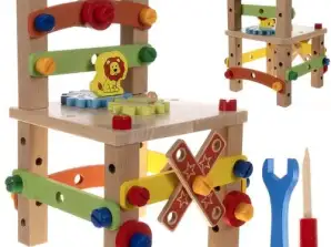 Sedia in Legno Assemblabile Kruzzel 22506