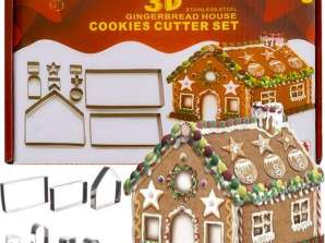 Cutter Set Gingerbread House Ruhhy 22905