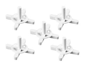 Distanzkreuze mit Ring 3,0 mm. 100 St.