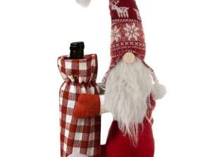 Christmas Gnome with Bottle Holder Ruhhy 22508
