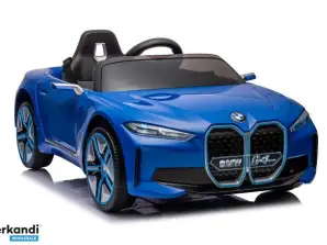 Auto a batteria BMW i4 blu 4x4