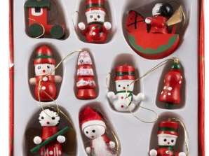 Palline/ decorazioni natalizie 10 pz. Ruhhy 22943