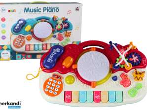 Organi Pianoforte educativo Tamburo musicale Suoni di luce