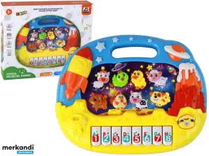 Apprentissage pédagogique du piano Anglais Organka Animaux Cosmos
