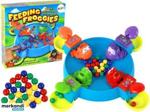 Arcade-Spiel Hungrige Frösche füttern Froschbälle