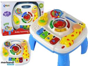 Tavolo interattivo educativo 2in1 per giraffa