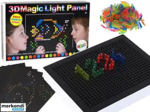 Magic Educatief Bord 3D Verlichte Legpuzzel 180 st.