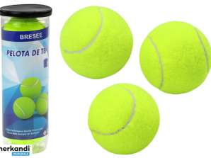 Tennisballer Tennisball Gul Sett med 3 stk.