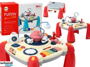 Tavolo Educativo Interattivo Pannello per Bambini Pianoforte Cosmos Red