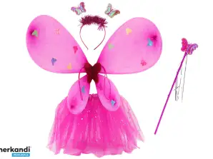 Fairy Costume Butterfly Costume Dark Pink Wings