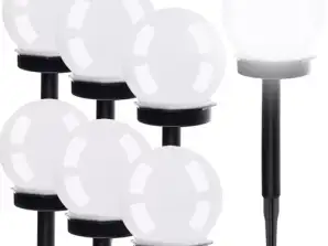 Solarlampe Gartenball Set 6 Stück 23562