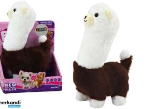 Gioco Interattivo Lama Alpaca Passeggiate Marrone 23 cm