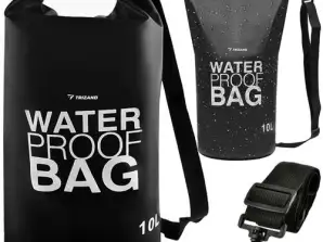 Wasserdichter Beutel 10L schwarz 23565