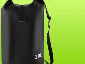 Atsparus vandeniui maišas 20L juodas 23566