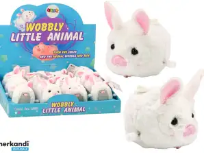 Wind-up Kanin Ridleksak Ornament Vit
