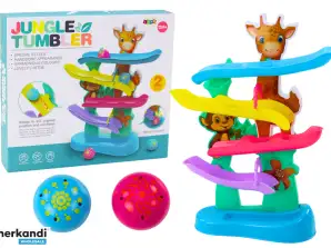 Bal Glijbaan Giraffe Aap Geluiden Kleurrijk