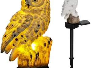 Solar Gartenlampe Eule Gardlov 23847