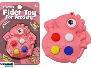 Pop It Dinosaur Anti-Stress Sensory Pink Pocket