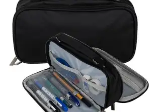Estojo dobrável duplo preto Maaleo 24516