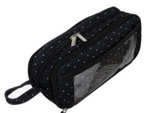 Triple Expandable Pencil Case Black Maaleo 24511