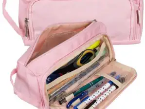 Estojo Duplo Expandível Rosa Maaleo 24519