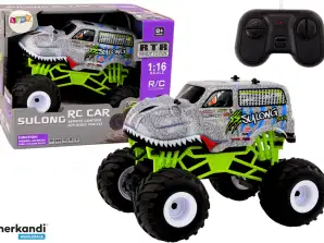 RC Offroad Auto 1:16 Grau Dinosaurier