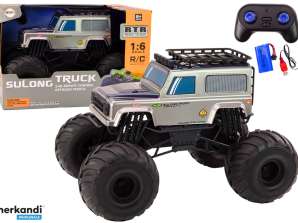 Grand SUV Tout Terrain Télécommandé 2.4G RC 1:6 Gris