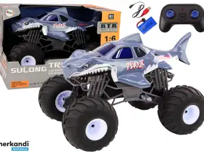 Grand véhicule tout terrain télécommandé 2.4G RC 1:6 requin