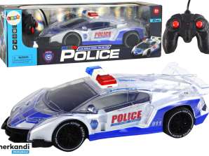 Police Sports Car RC Scale 1:16 Lights