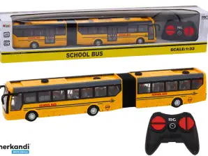 Schulbus Fernsteuerbarer Gelenkbus RC 1:32 Gelb