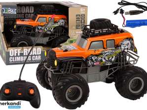 Voiture RC Tout Terrain à Distance 1:16 Orange